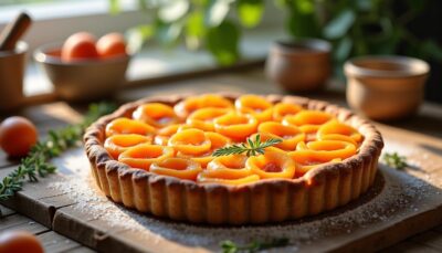 Délicieuse tarte aux abricots en boîte : recette express et simplifiée
