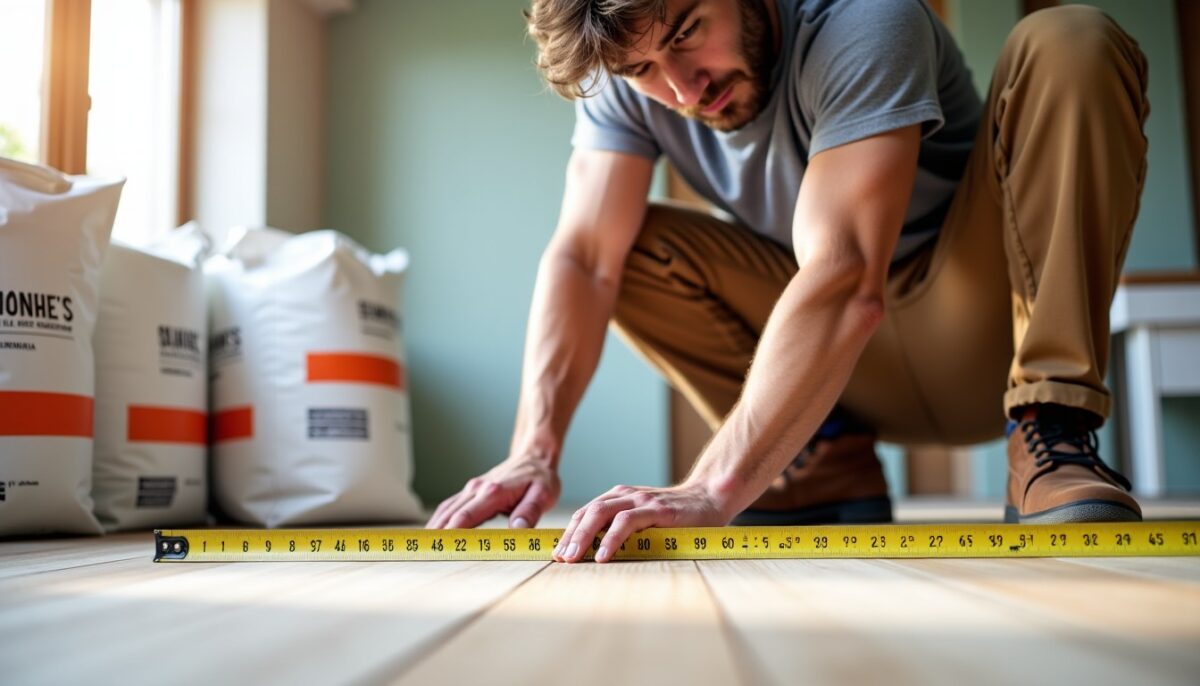 Ragréage pour 20 m² : Comment calculer le nombre de sacs nécessaires et nos conseils pratiques