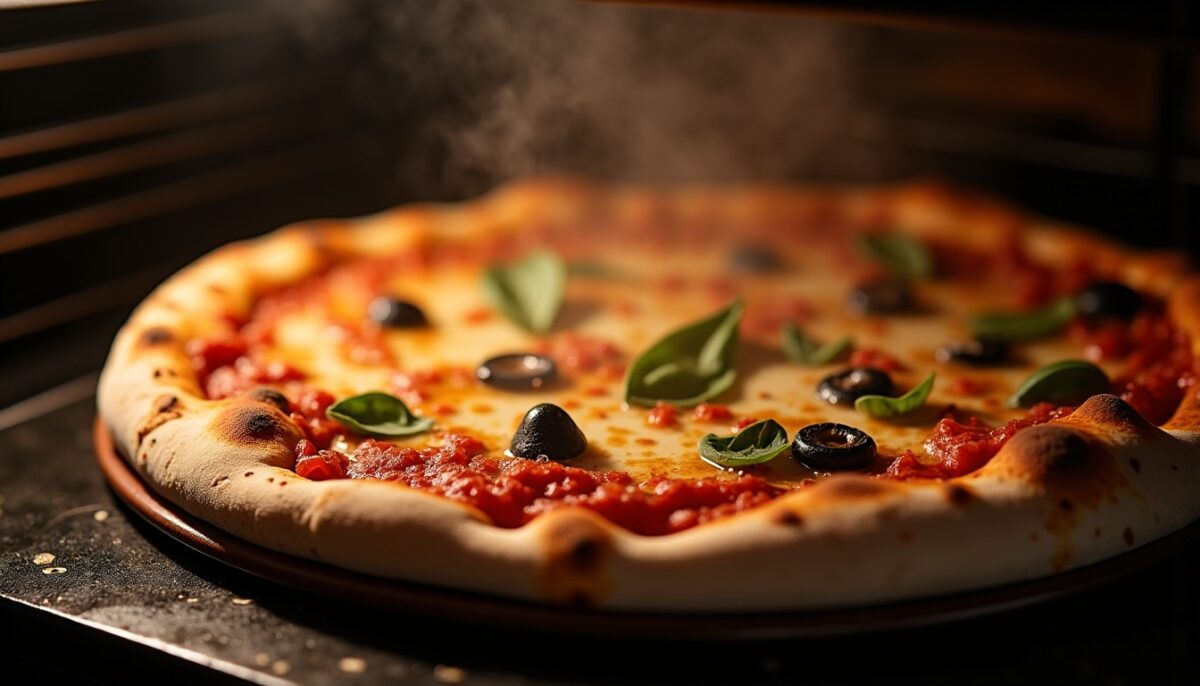 Comment réchauffer facilement une pizza au four à 180°C pour un résultat parfait