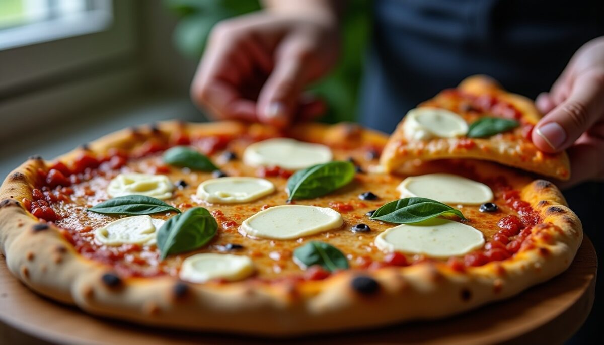 Pizza à la mozzarella : une recette maison simple et délicieusement gourmande