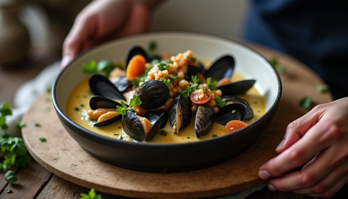 Moules à la crème : une recette rapide, simple et pleine de saveurs