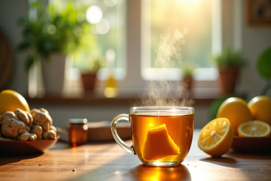Comment personnaliser une infusion au gingembre en sachet ?