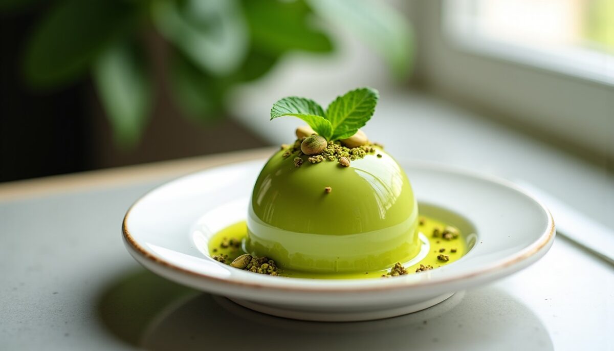 Délice onctueux à la pistache : recette simple pour un dessert irrésistible