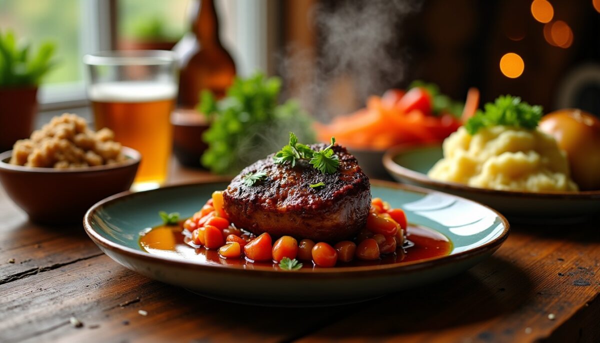 Joues de porc à la bière : découvrez des accompagnements faciles et gourmands