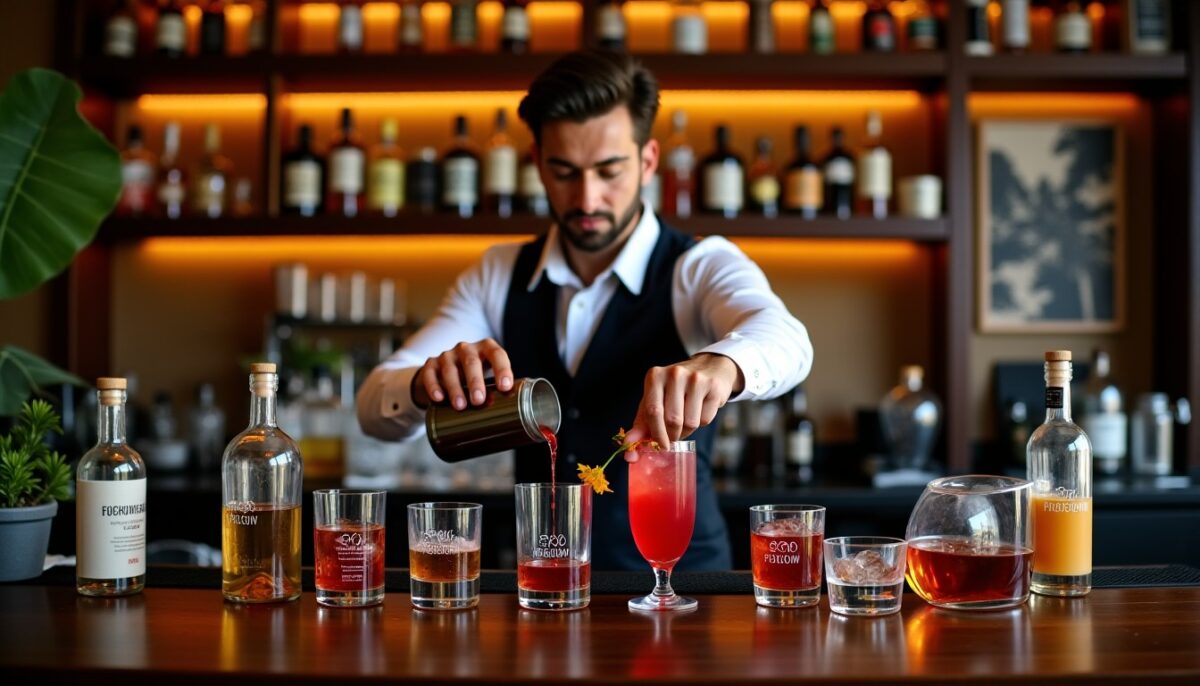 Guide complet des mesures d'alcool en centilitres pour bar et cocktails