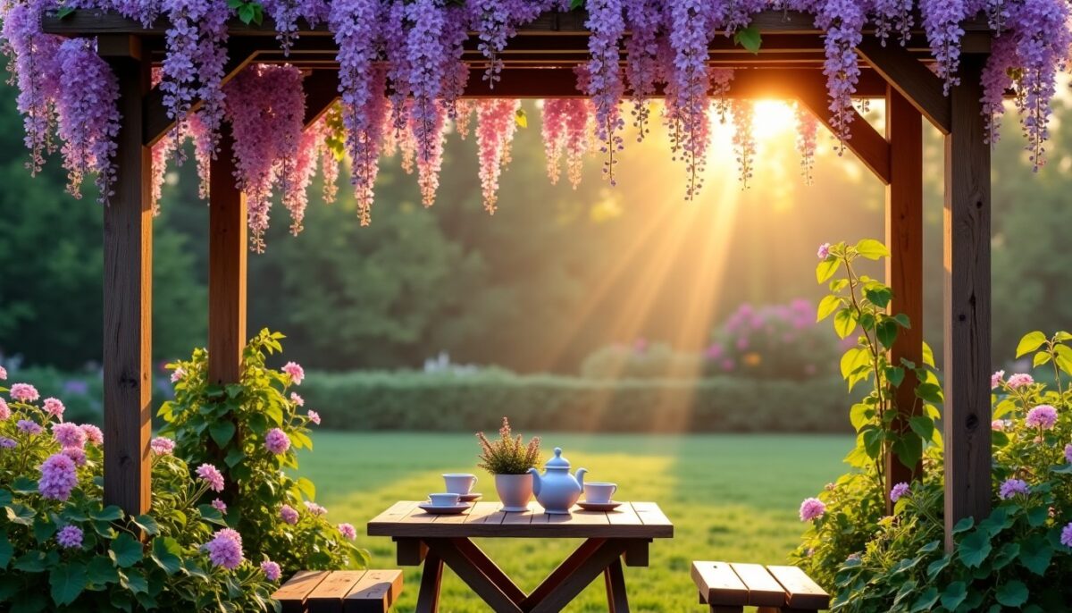 Construire une pergola idéale pour votre glycine : guide complet et astuces essentielles