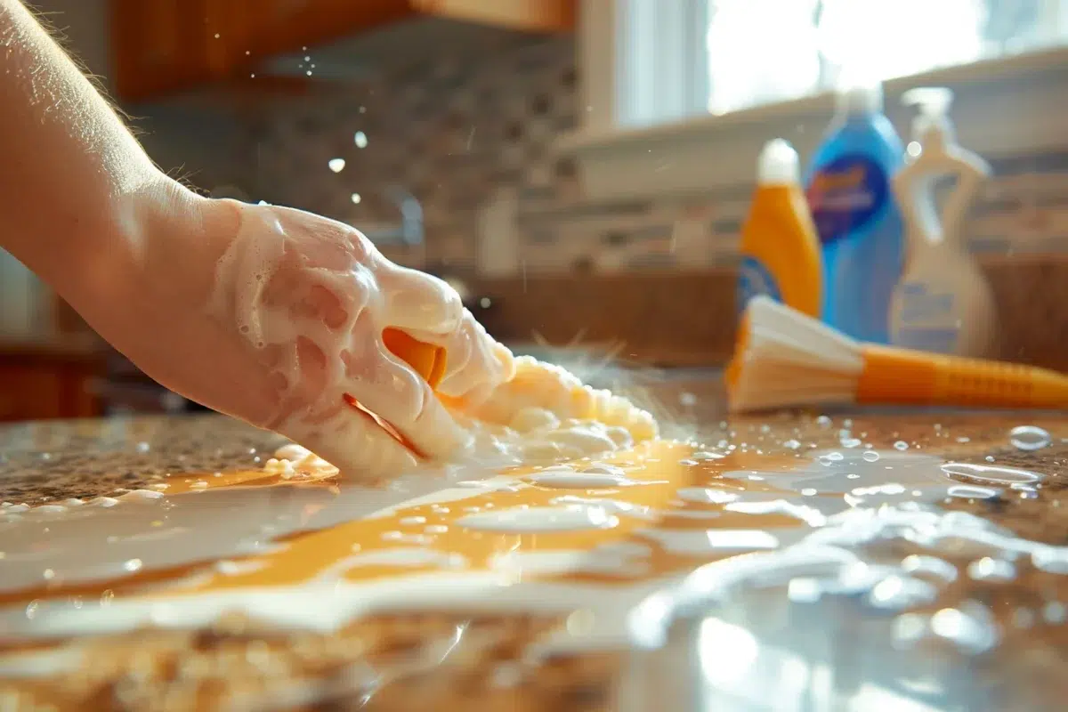 Vous luttez contre les taches de colle tenaces ? Découvrez 15 méthodes infaillibles pour un nettoyage impeccable