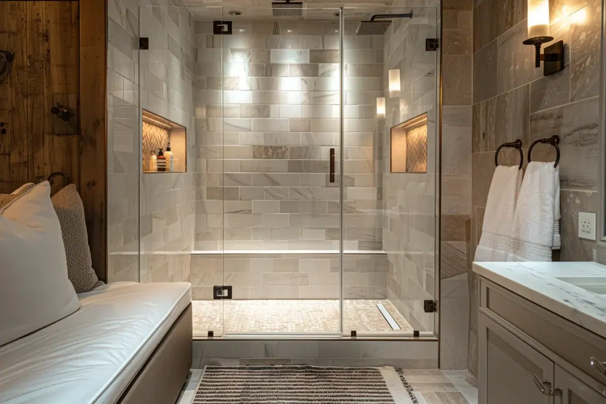 Révélation sur les dimensions optimales pour votre douche à l'italienne : transformez votre salle de bain en oasis de détente