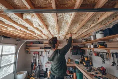 Transformez votre garage en un espace confortable et économique : tout savoir pour isoler efficacement le plafond!