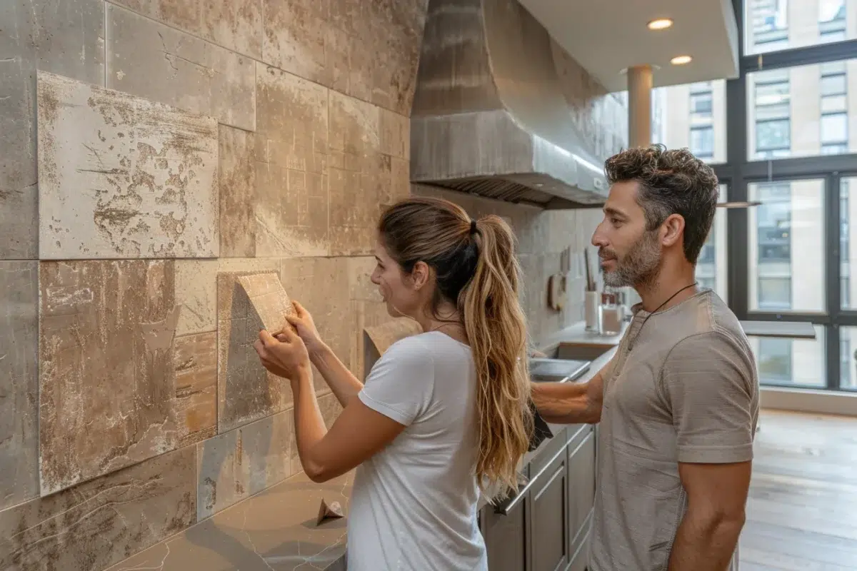 Découvrez comment transformer votre cuisine avec le revêtement mural idéal
