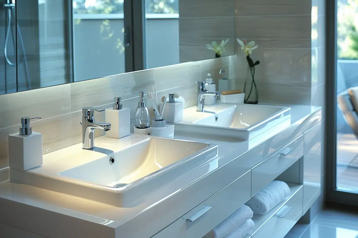 Les doubles vasques en salle de bain : pourquoi vous devriez envisager cette option pour un quotidien optimisé et stylé