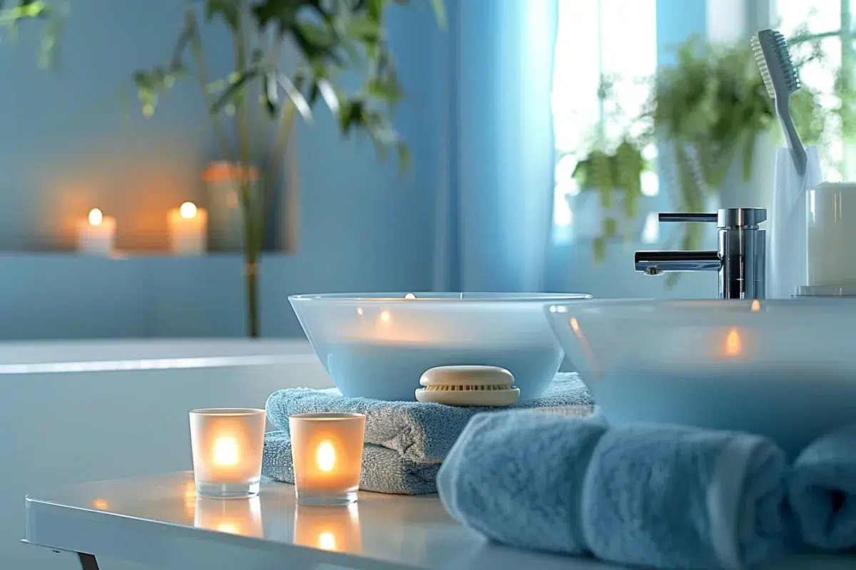 Transformez votre salle de bain avec ces 20 idées déco en nuances de bleu qui vont éveiller vos sens