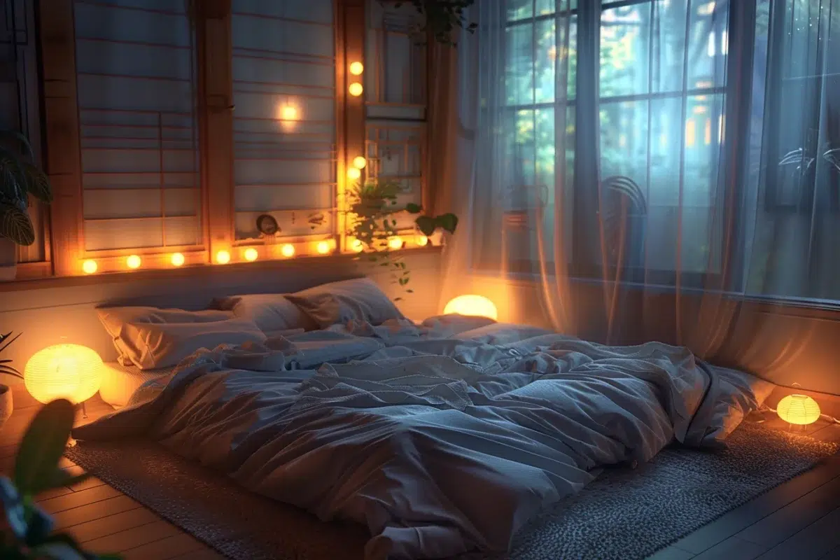 Les secrets pour créer une atmosphère parfaite dans votre chambre : entre lumière et délices visuels