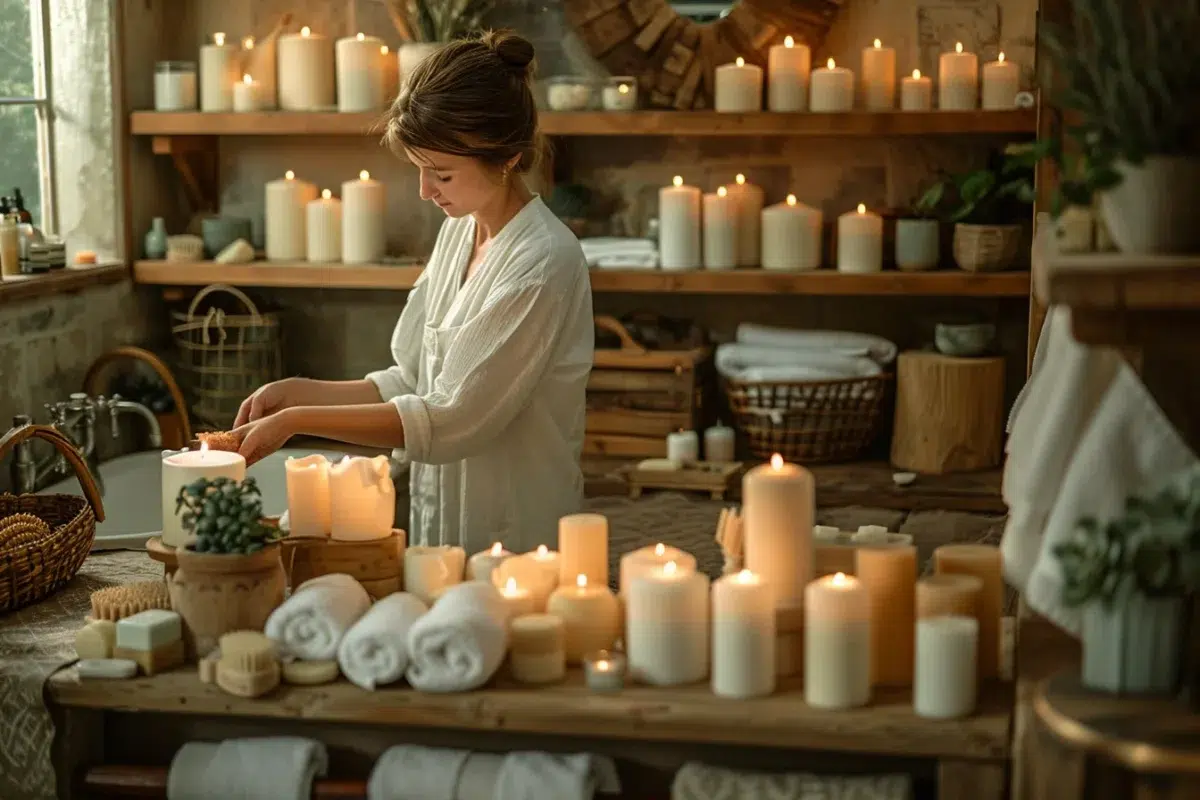 Transformez votre salle de bain en un havre de paix avec ces 30 astuces déco campagne chic