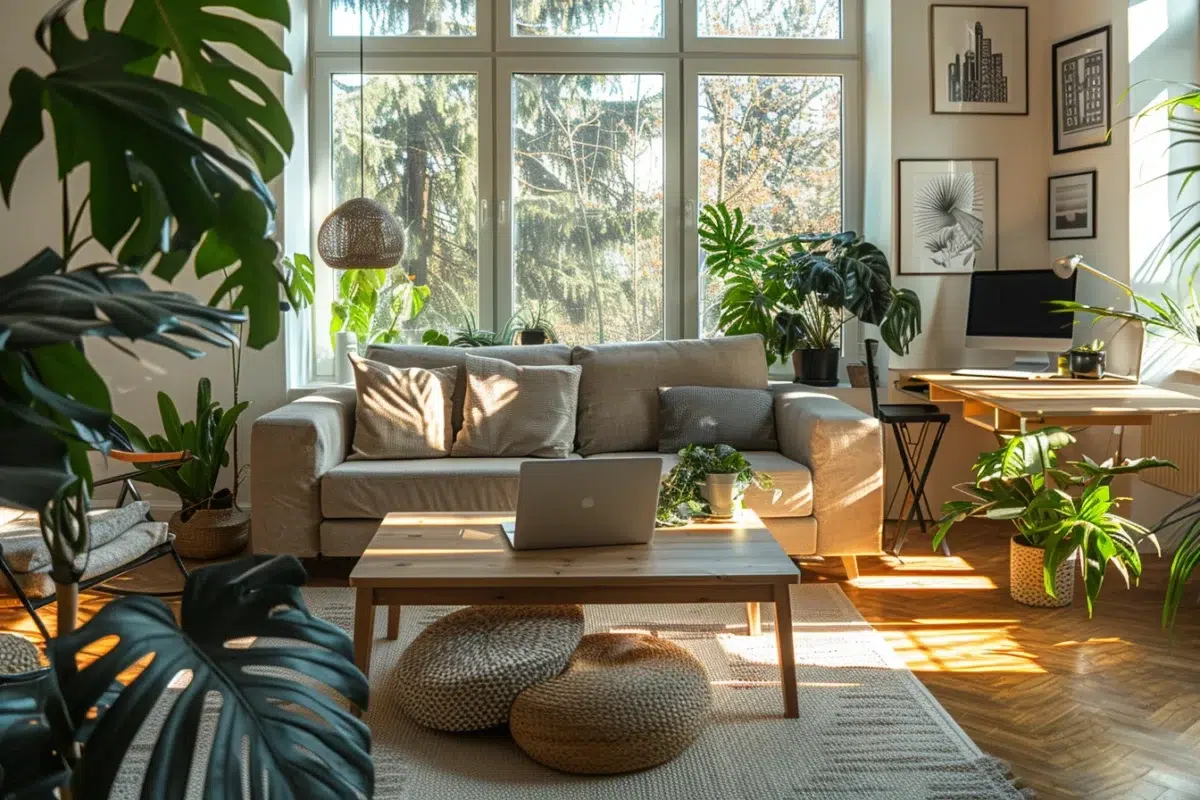 Créez un espace salon idéal pour travailler et vous détendre : découvrez nos conseils pratiques et astucieux