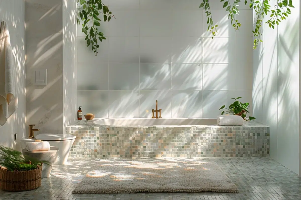 Découvrez comment les mosaïques peuvent métamorphoser votre salle de bain en un havre de paix