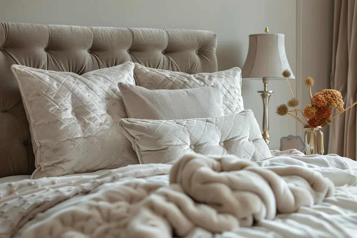 Transformez votre chambre en un havre de paix avec le velours : astuces et inspirations pour une décoration somptueuse