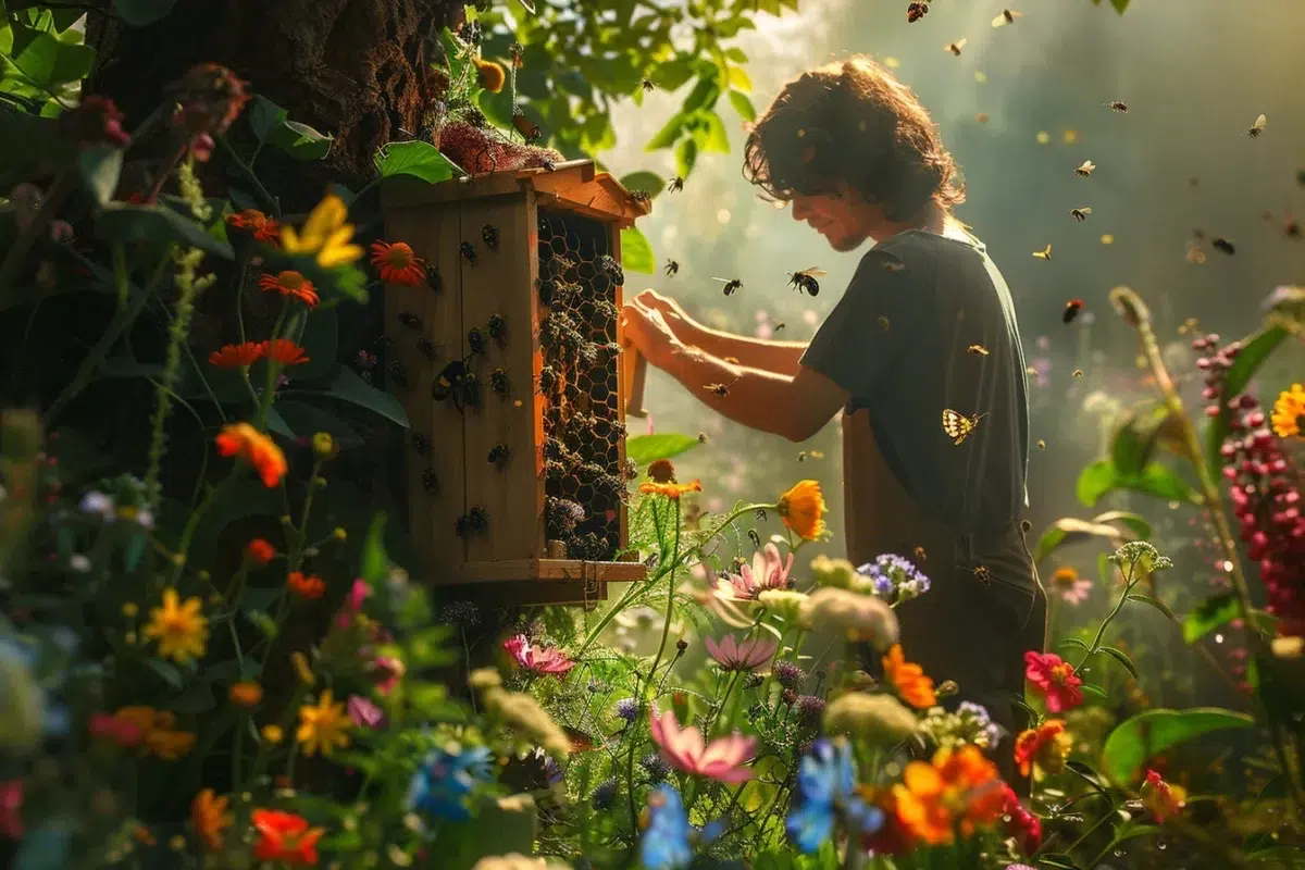 Découvrez comment les hôtels à insectes peuvent transformer votre jardin en un havre de biodiversité
