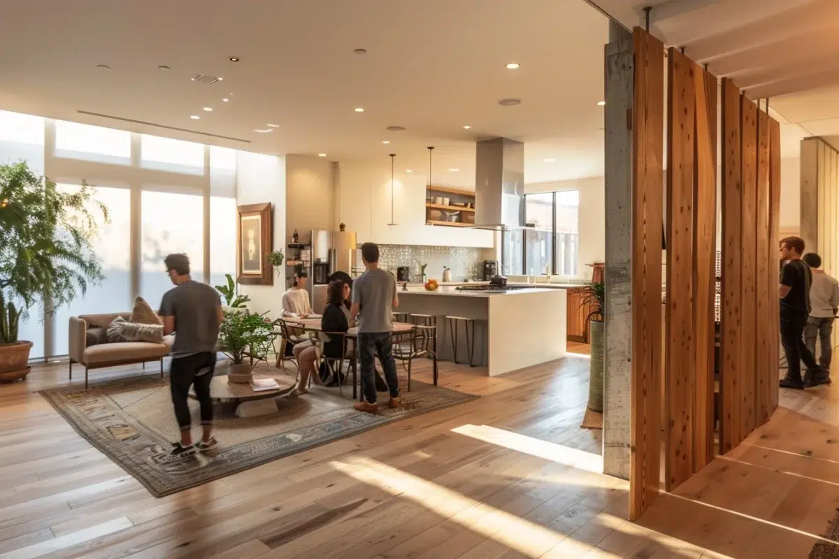 Découvrez 30 idées créatives pour séparer votre cuisine du salon sans perdre de l'espace