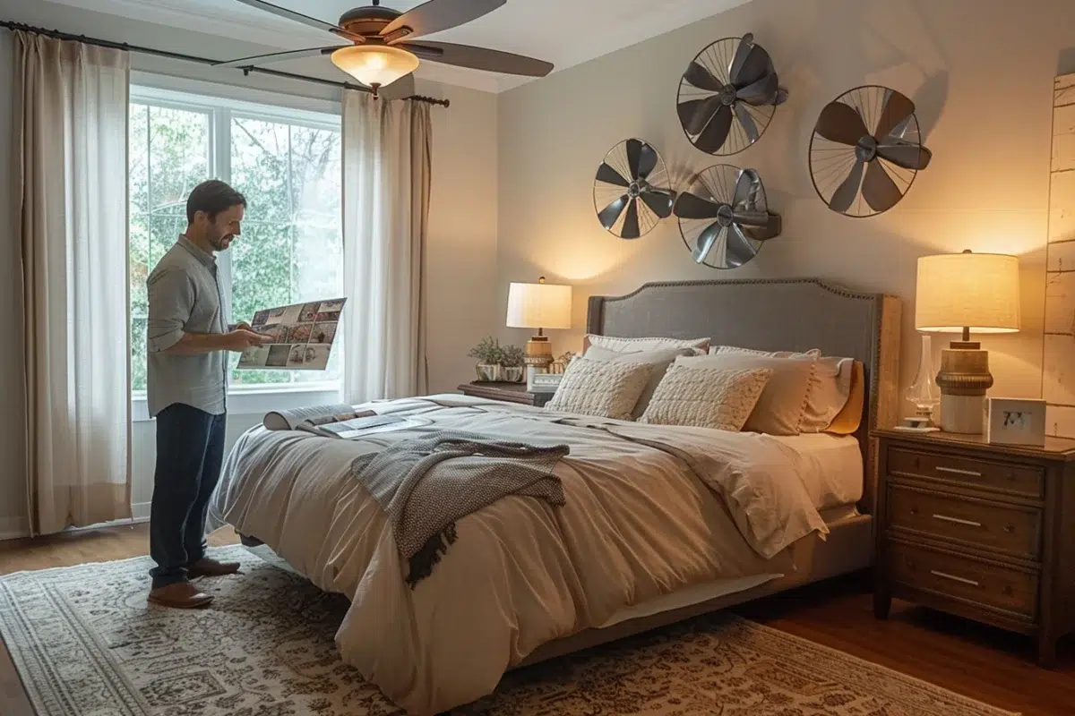Comment sélectionner le ventilateur de plafond idéal pour votre chambre ? Découvrez tous les secrets!