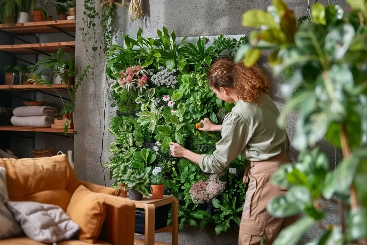 Transformez votre espace intérieur avec un mur végétal : découvrez comment choisir, installer et entretenir votre oasis personnelle