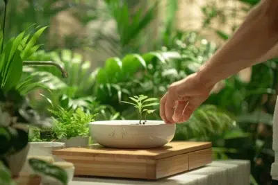 Créez votre oasis personnelle : découvrez comment transformer votre salle de bain avec une touche de nature