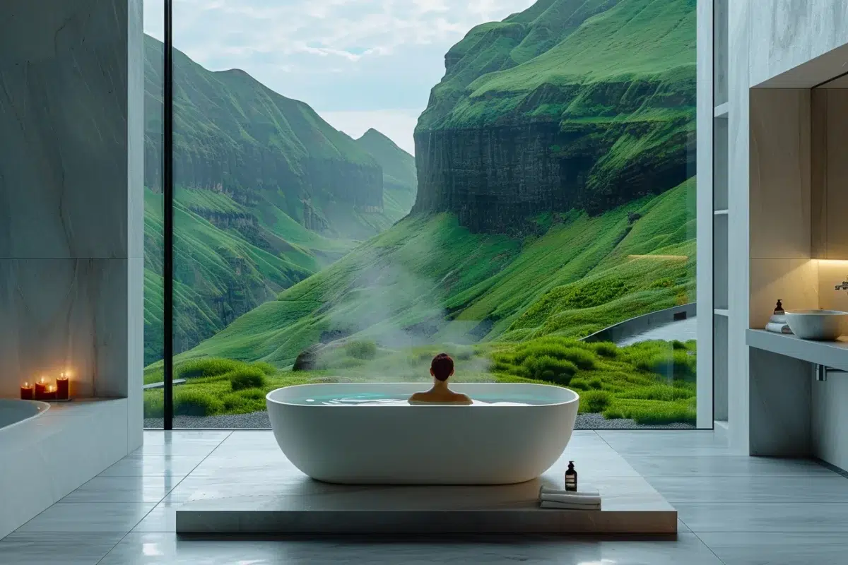 Découvrez comment transformer votre salle de bain en un espace de relaxation avec une vue époustouflante