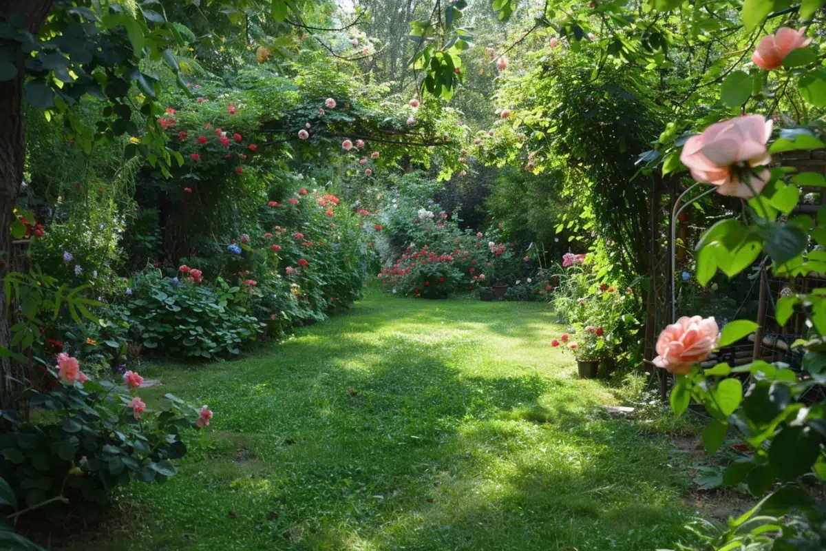 Transformez votre jardin en un havre de paix avec des plantes grimpantes luxuriantes et parfumées