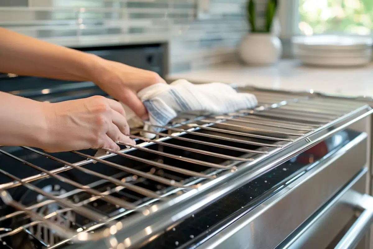 Découvrez comment rendre votre grille de four étincelante avec ces 6 astuces simples et efficaces
