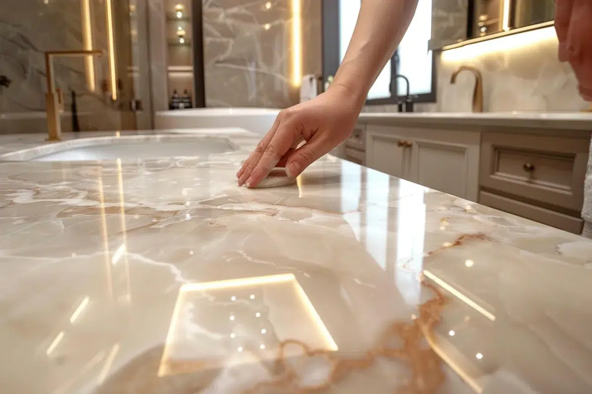 Les secrets du marbre pour transformer votre salle de bain en un sanctuaire de luxe et de bien-être