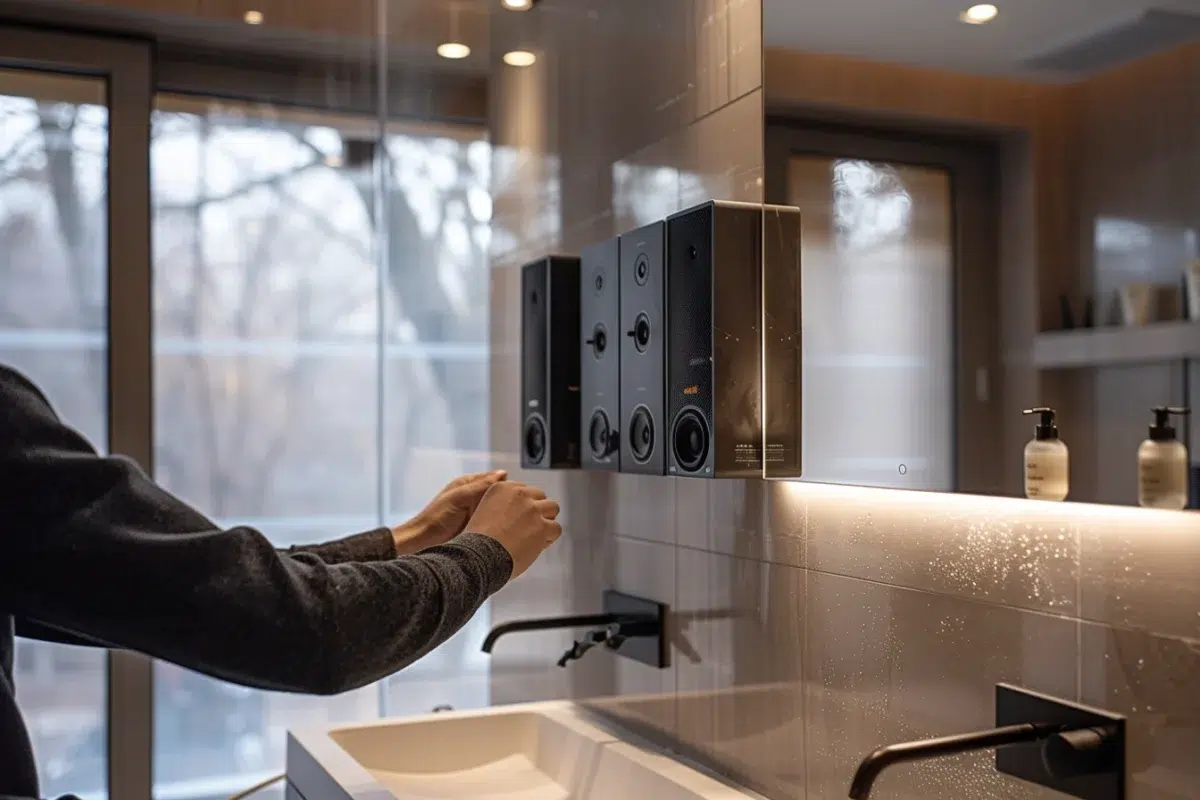 Transformez votre salle de bain en oasis musicale : conseils pour choisir et installer un système sonore