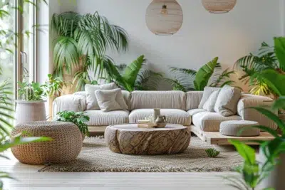 Créez un havre de paix chez vous : secrets pour un salon zen inspiré de la nature