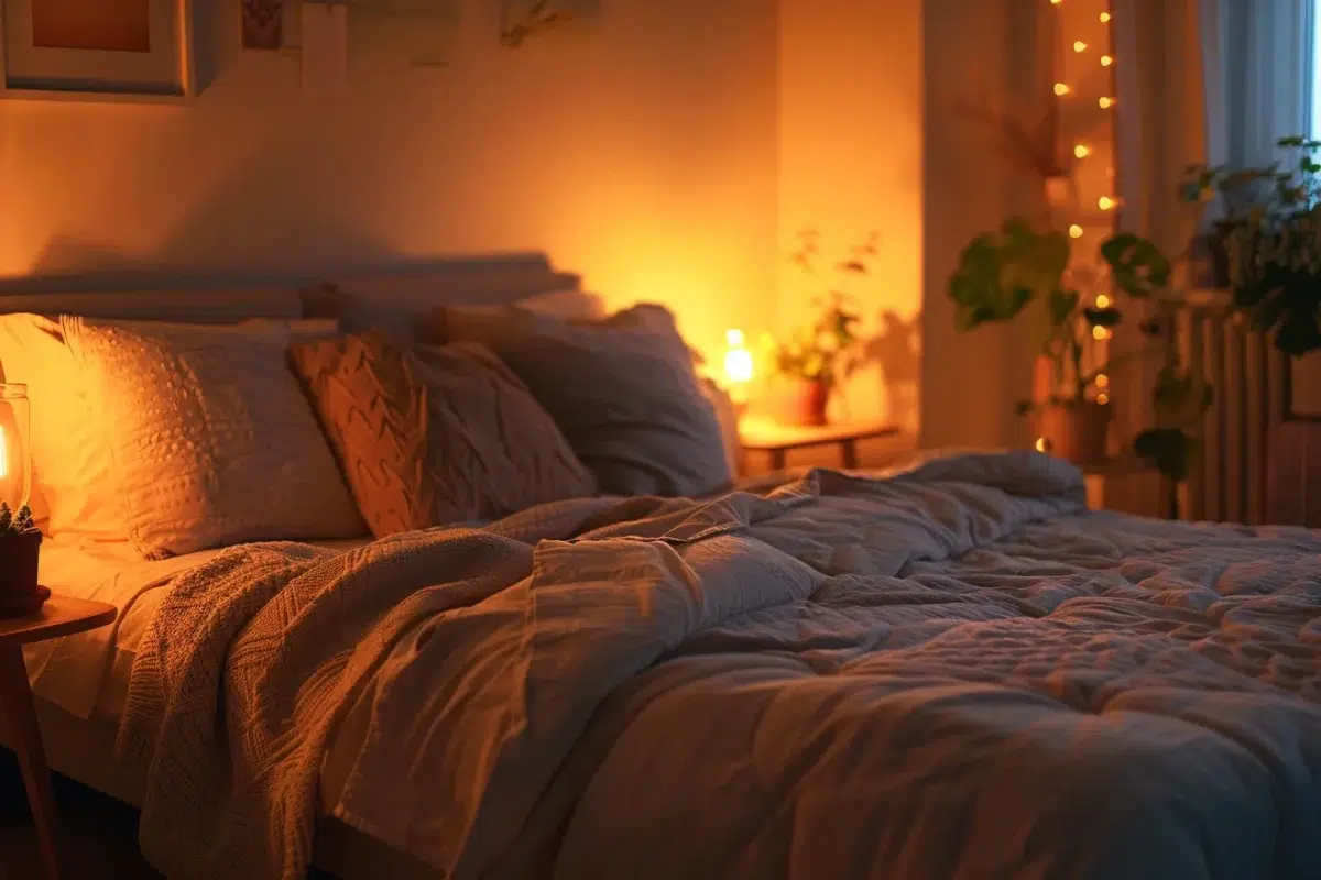 Créez une atmosphère accueillante et reposante dans votre chambre avec ces conseils lumineux