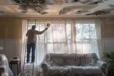 Des moisissures au plafond ? Découvrez des techniques efficaces pour purifier votre intérieur