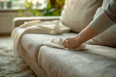 Redonnez vie à votre canapé en tissu avec ces 6 astuces de nettoyage simples et efficaces