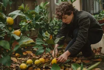 Perdre des feuilles, un signal d'alarme pour votre citronnier : comprendre et agir efficacement