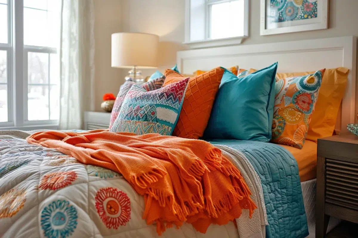 Les secrets pour réveiller votre chambre avec une touche de couleur audacieuse