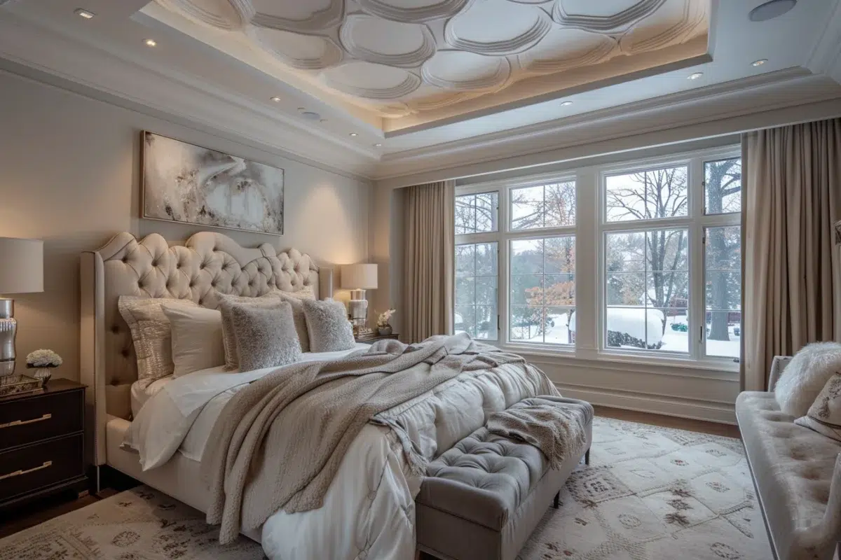 Transformez votre chambre : découvrez des plafonds originaux qui évoquent style et personnalité
