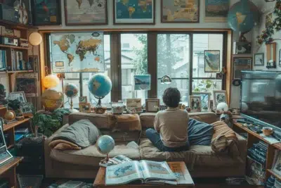 Quelles idées pour un salon qui reflète votre passion pour les voyages ?
