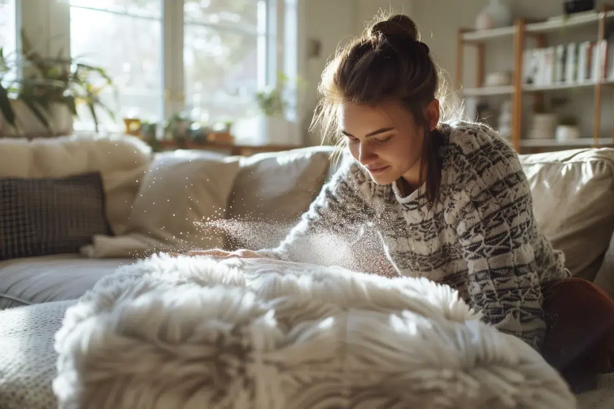 Révolutionnez le nettoyage de votre canapé : le bicarbonate de soude comme allié incontournable