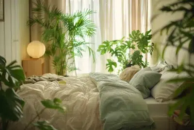 Transformez votre chambre en un havre de paix avec des plantes qui purifient l'air et embellissent l'espace
