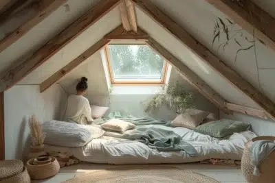 Transformez votre chambre sous les combles en un havre de paix : découvrez 20 idées fascinantes