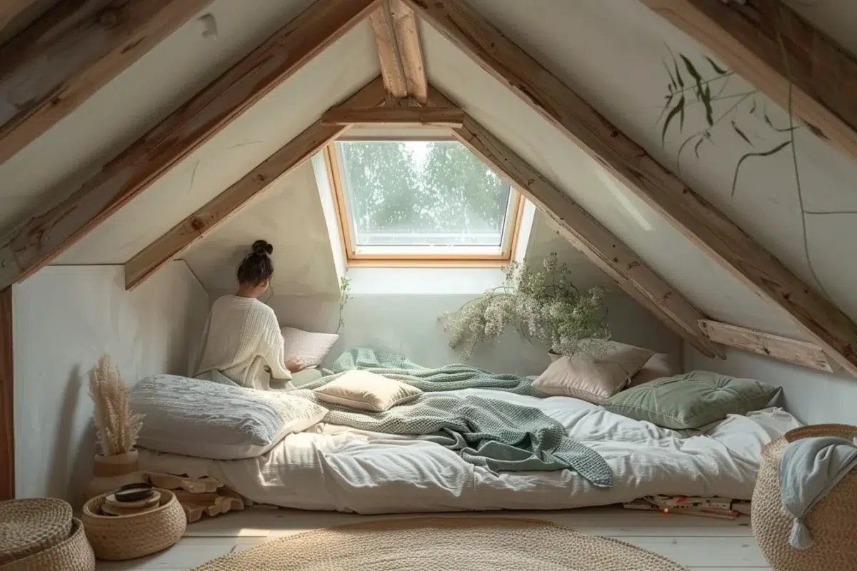 Transformez votre chambre sous les combles en un havre de paix : découvrez 20 idées fascinantes
