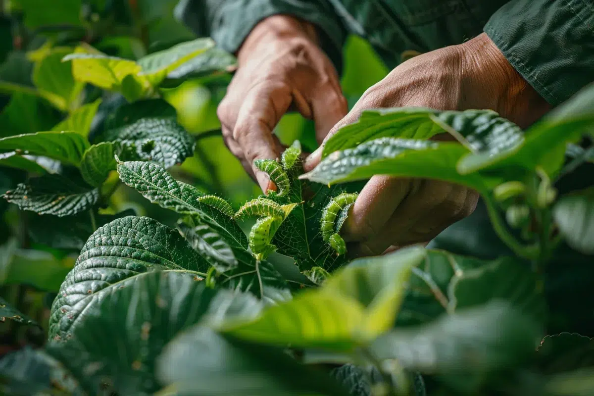 Chenilles vertes au jardin : découvrez 8 astuces naturelles pour protéger vos plantes