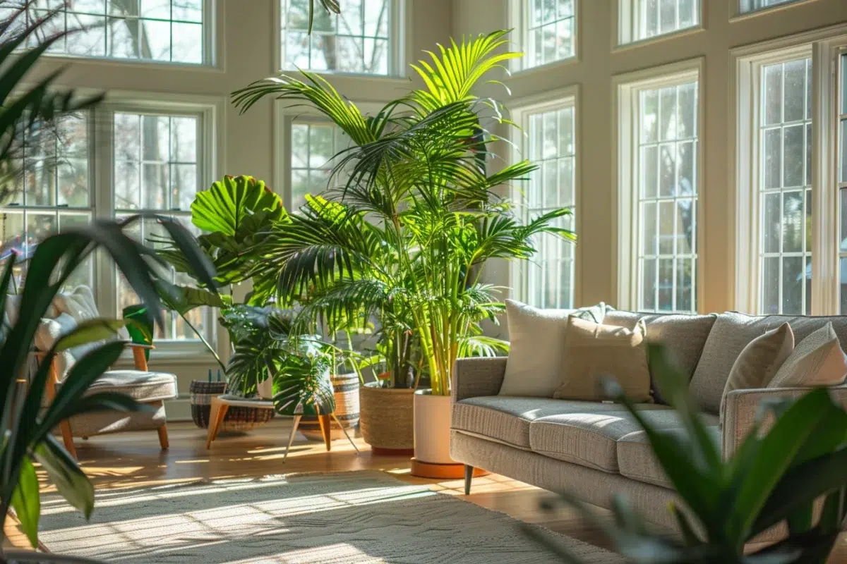 Transformez votre salon en un havre de paix végétal : découvrez comment décorer avec des plantes pour créer une ambiance zen