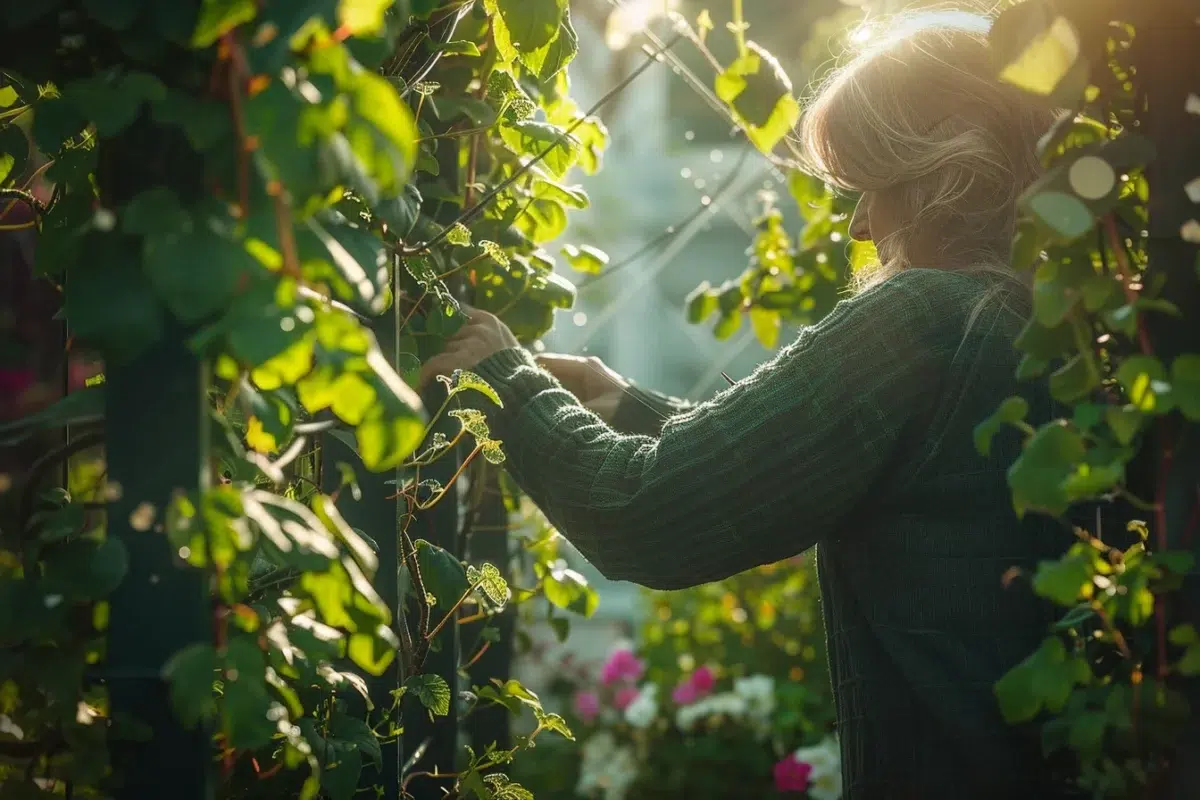 Découvrez les secrets des plantes grimpantes pour métamorphoser votre jardin en un havre de paix