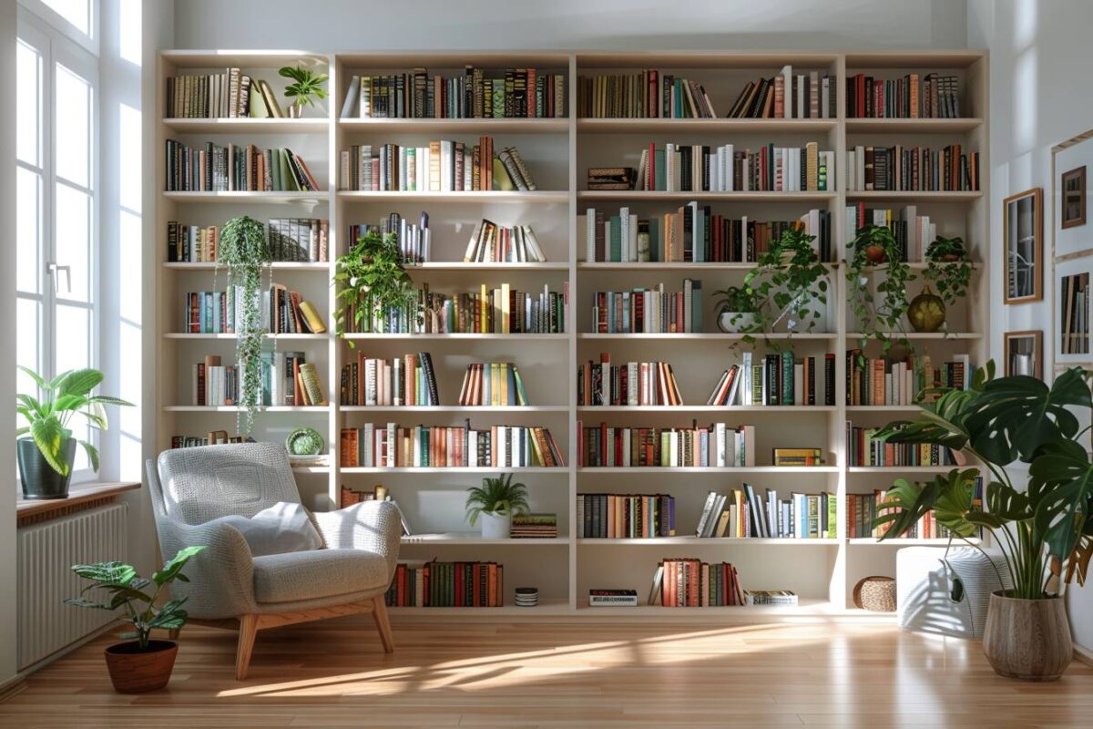 Découvrez comment les étagères murales pour livres transforment votre intérieur tout en optimisant l'espace