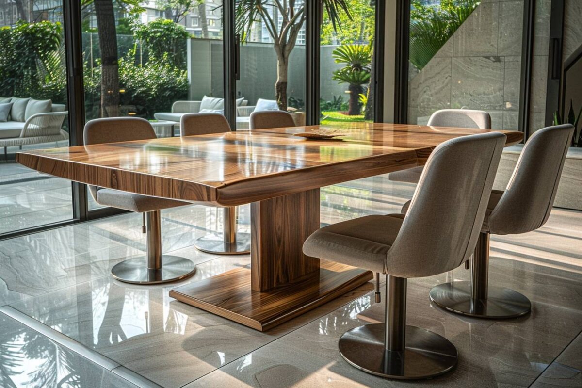 Choisir la hauteur parfaite de votre table de salle à manger pour un confort inégalé