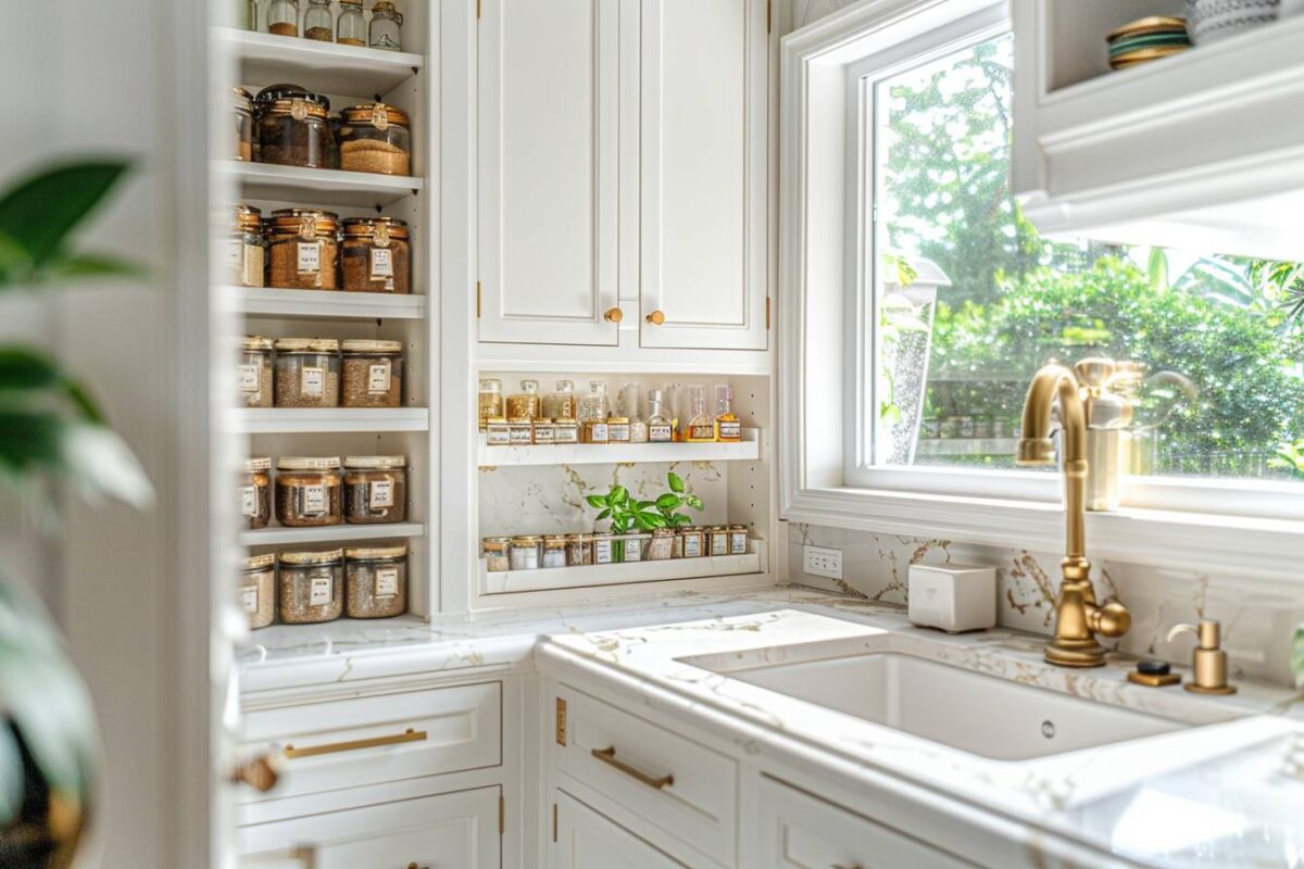 Les secrets d'une petite cuisine optimisée : 30 idées pour la transformer en un espace chic et fonctionnel