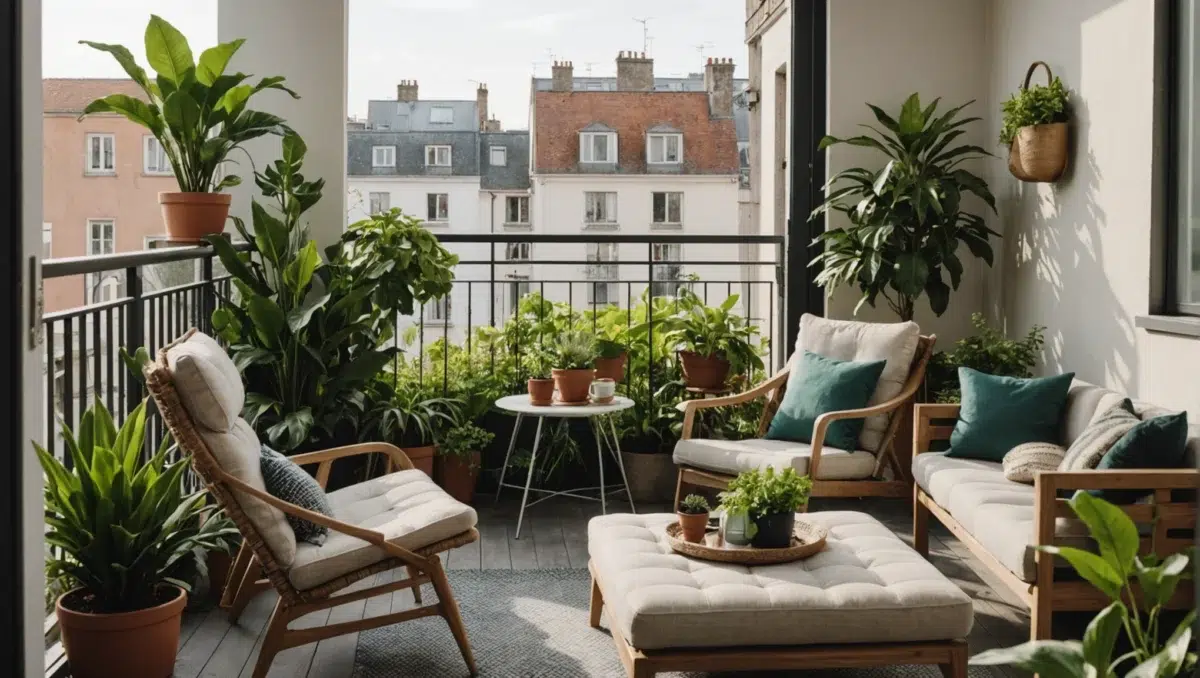 Découvrez 15 astuces pour transformer votre petit balcon en un oasis de détente et de style